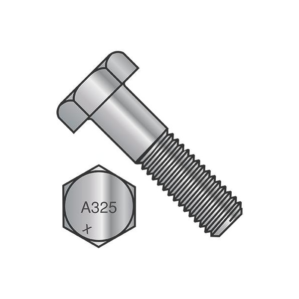 1-1/4"-7 Hot Dip Galvanized Steel, 6" L